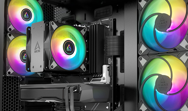 ARCTIC COOLING Freezer 36 A-RGB Black CPU Cooler
